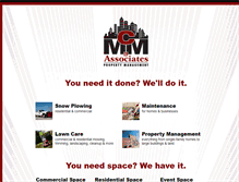 Tablet Screenshot of cmmandassociates.com